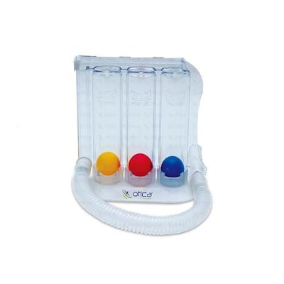3 Ball Spirometer Lung Exerciser Breathing Therapy & Respiratory Fitness