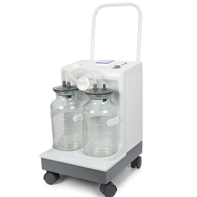 Yuwell 7A-23D Suction Machine 20 LPM Double Bottle Electric Unit Medical & Surgical Use