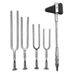 Taylor Reflex Hammer with Tuning Fork Stainless Steel Medical Diagnostic Set