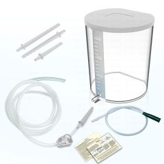 Enema Kit for Adults and Kids with Flexible Tube Home use (1500ml)