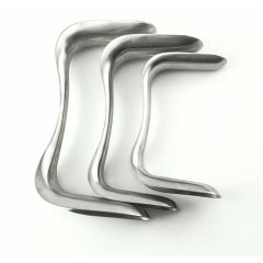 Stainless Steel 410 Grade Sims Speculum S, M, L (Set of 3)