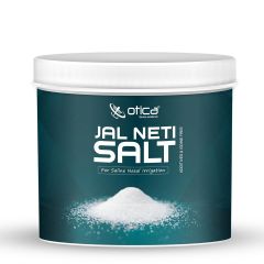 Jal Neti Salt 385g Jar with Spoon Pure Additive-Free Ayurvedic Nasal Cleansing Salt