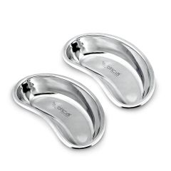 Stainless Steel Kidney Tray Reusable Shaped Emesis Basin Hospital Clinic Dental Surgical Use