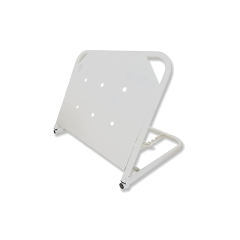 Adjustable Hospital Metal Back Rest Foldable & Portable Support Bedridden Patients 55cm x 70cm Heavy Duty