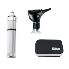 Welch Allyn 3.5V Diagnostic LED Otoscope Fiber Optic Professional Full Set Non Rechargeable