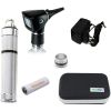 Welch Allyn Diagnostic 3.5 V Halogen HPX illumination Fiber Optic Otoscope Professional Full Set 25282 C